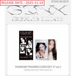 AESPA (에스파) - 2025 LIVE TOUR [SYNK : AEXIS LINE] RANDOM TRADING CARD (Y VER.) - OFFICIAL MD