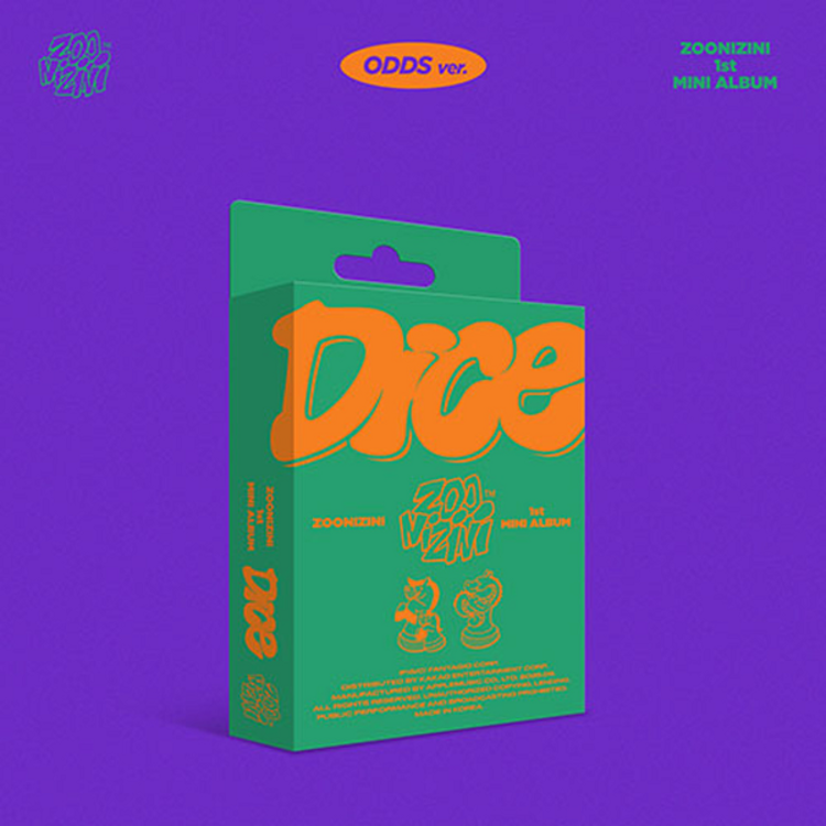 ZOONIZINI (주니지니) [ASTRO] - DICE - [ODDS VER.] - 1ST MINI ALBUM