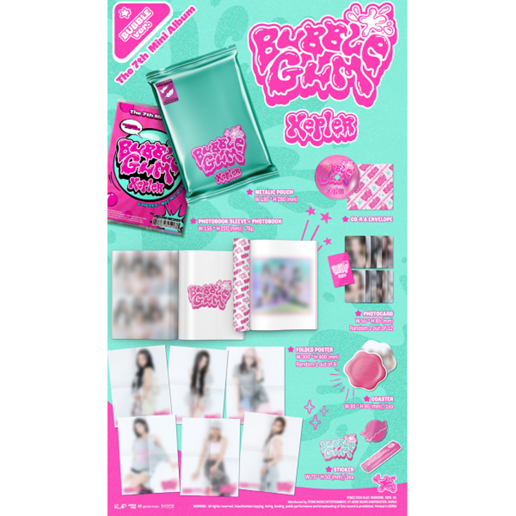 KEP1ER (케플러) - BUBBLE GUM - 7TH MINI ALBUM