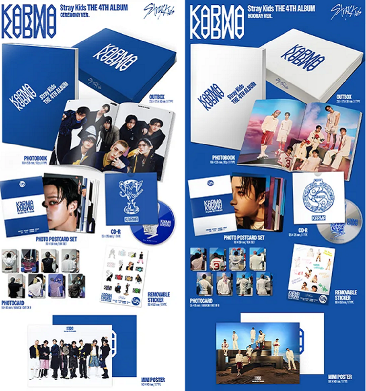 STRAY KIDS (스트레이 키즈) - KARMA - 4TH ALBUM