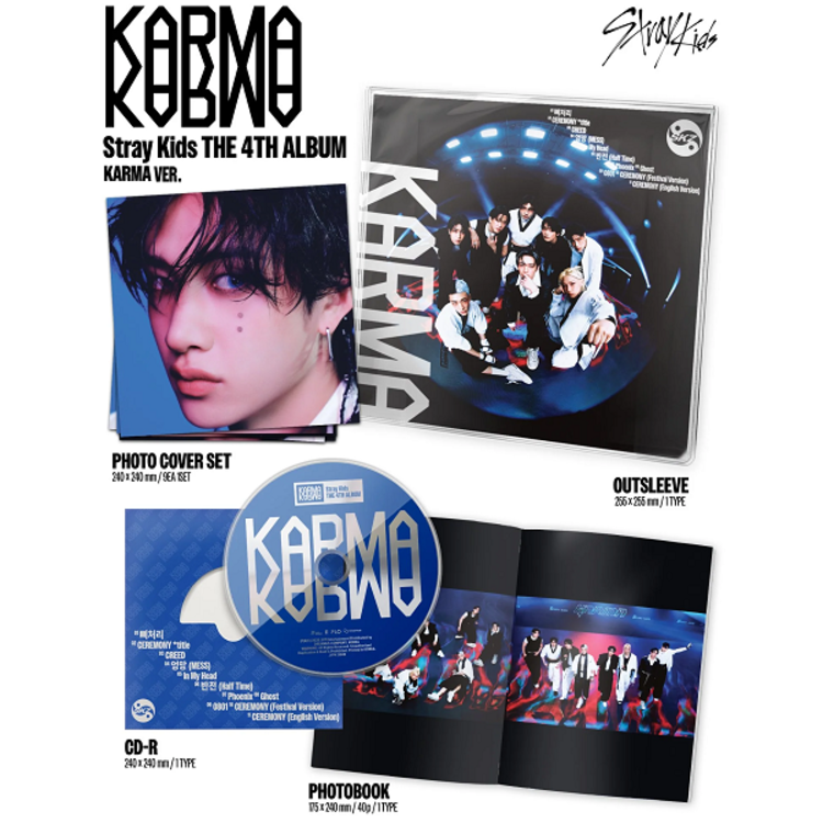STRAY KIDS (스트레이 키즈) - KARMA - [KARMA VER.] - 4TH ALBUM