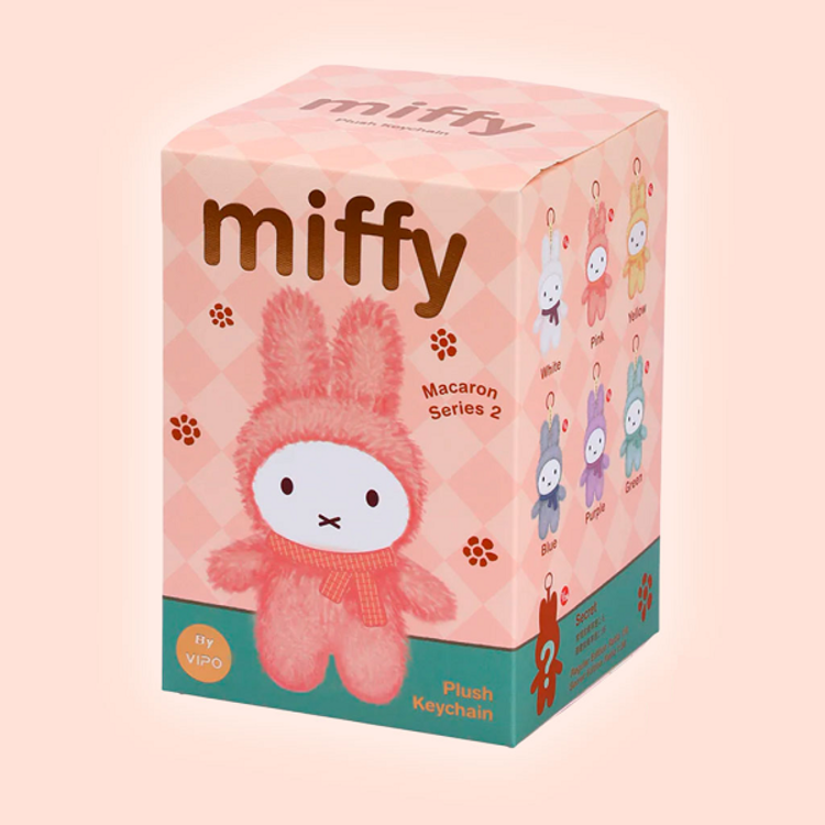 VIPO - MIFFY [MACARON SERIES 2] - BLINDBOX PLUSH KEYCHAIN