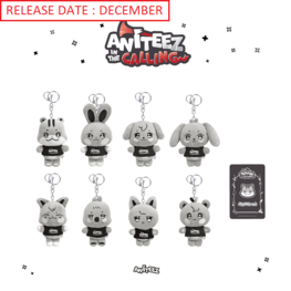 ATEEZ (에이티즈) - [ANITEEZ IN THE CALLING] PLUSH KEYRING - OFFICIAL MD