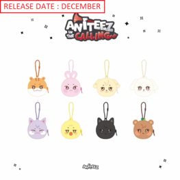 ATEEZ (에이티즈) - [ANITEEZ IN THE CALLING] BACKPACK POUCH KEYRING - OFFICIAL MD