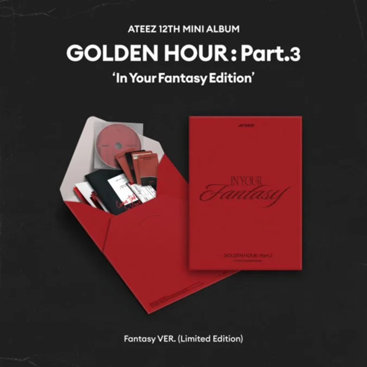 ATEEZ (에이티즈) - GOLDEN HOUR [PART.3 / IN YOUR FANTASY EDITION] - [LIMITED VER.] - 12TH MINI ALBUM