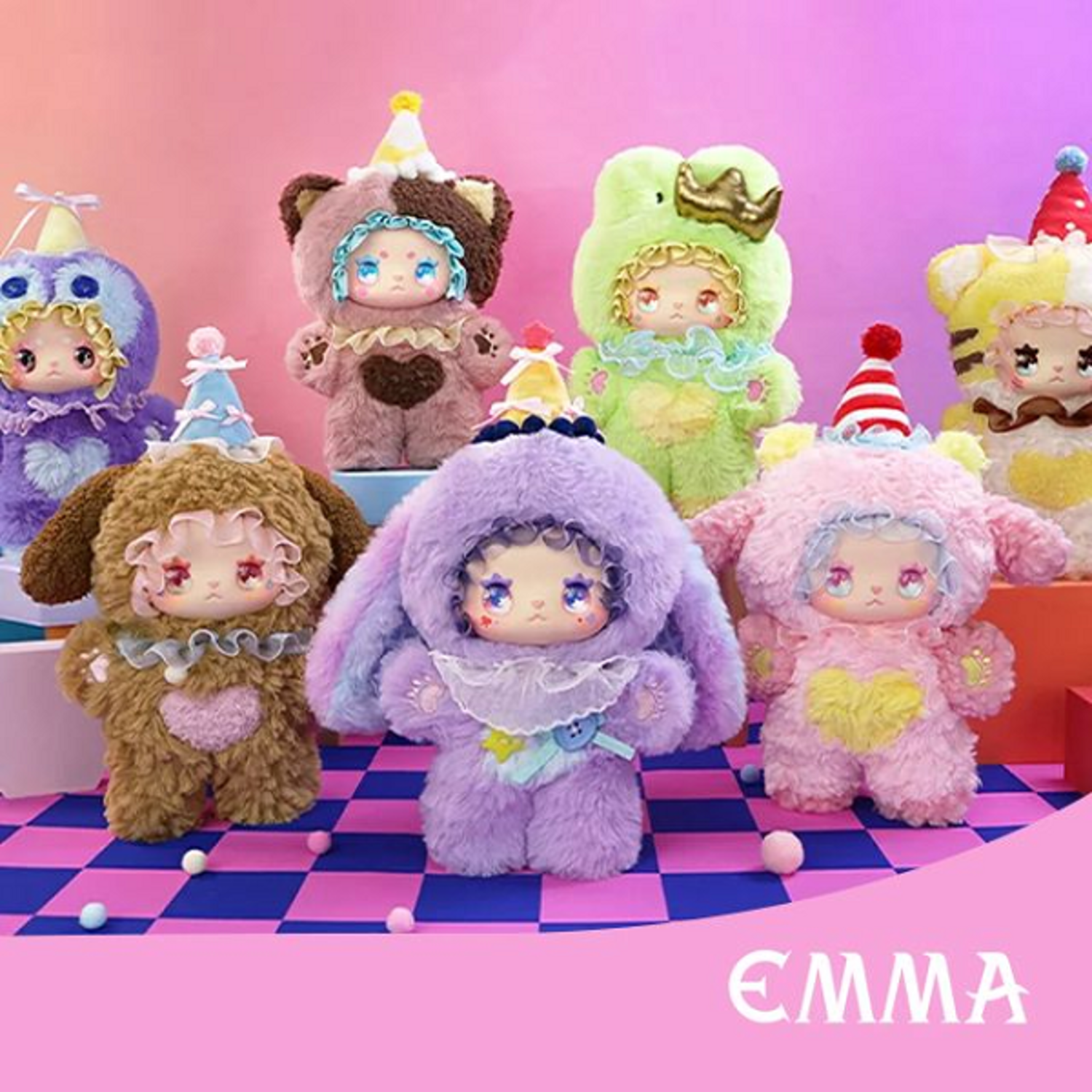 LOVELY EMMA - FLAVOR TWIST SERIES - BLINDBOX PLUSH KEYCHAIN