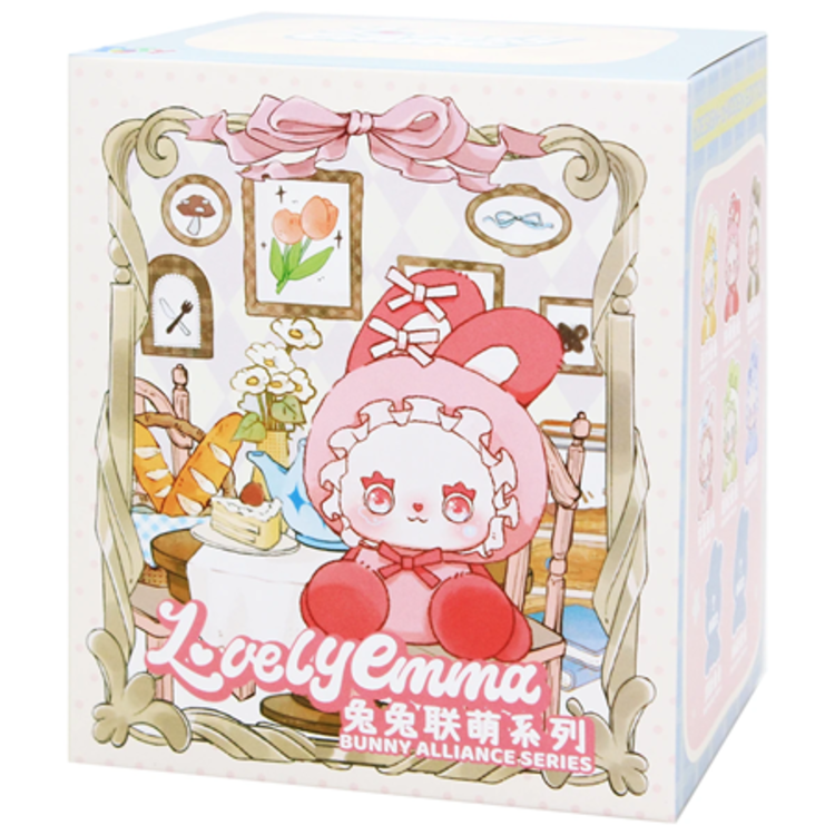 EMMA LOVELY EMMA - BUNNY ALLIANCE SERIES - BLINDBOX PLUSH KEYCHAIN