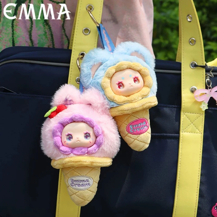 EMMA LOVELY EMMA - SCOOP ICE CREAM SERIES - BLINDBOX PLUSH KEYCHAIN