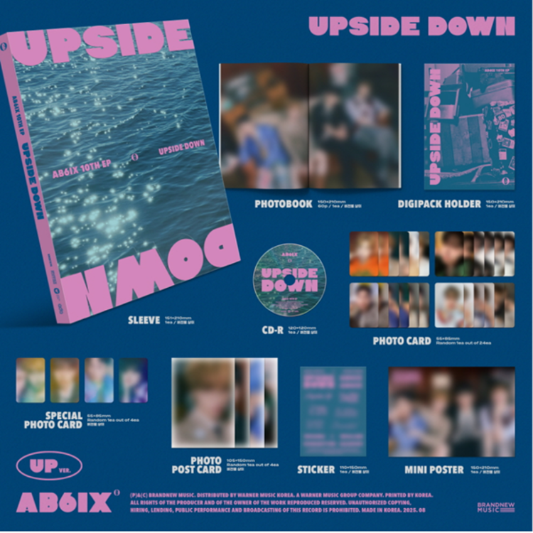 AB6IX (에이비식스) - UPSIDE DOWN - 10TH EP ALBUM