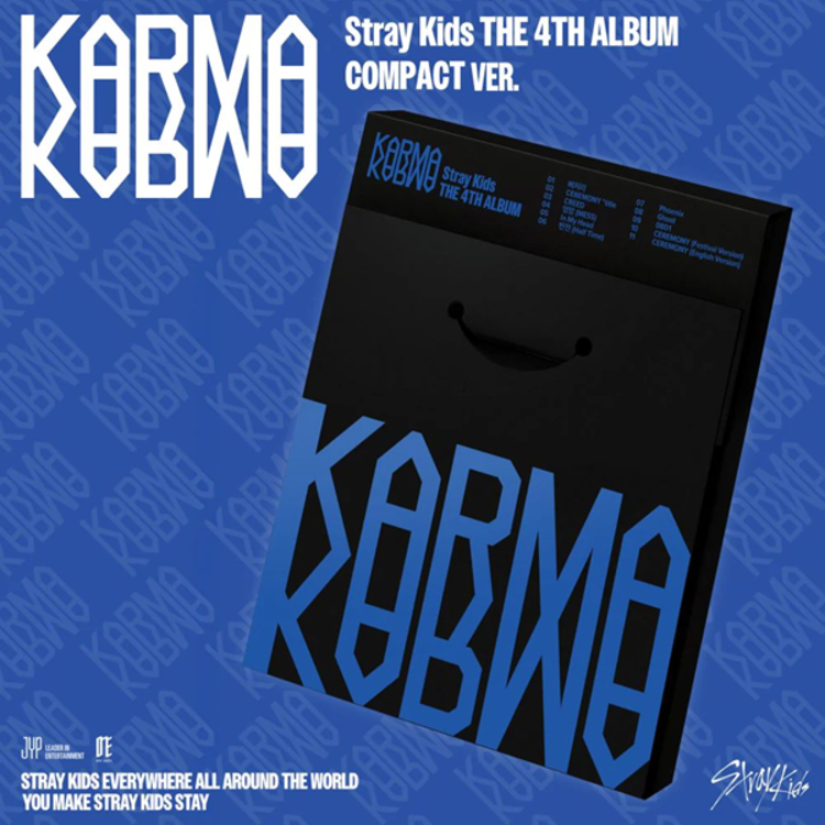 STRAY KIDS (스트레이 키즈) - KARMA - [COMPACT VER.] - 4TH ALBUM