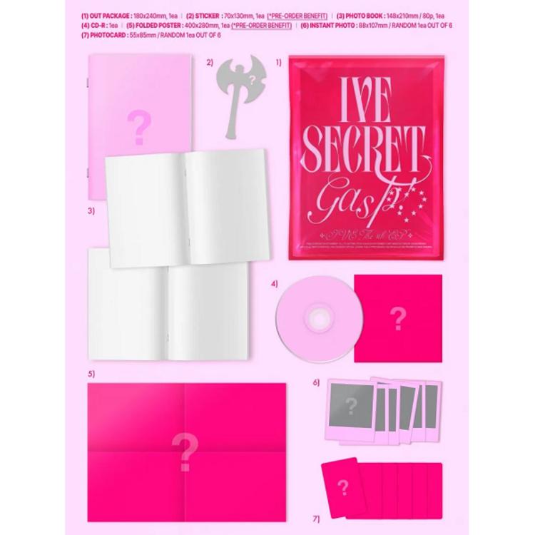 IVE (아이브) - IVE SECRET - THE 4TH EP