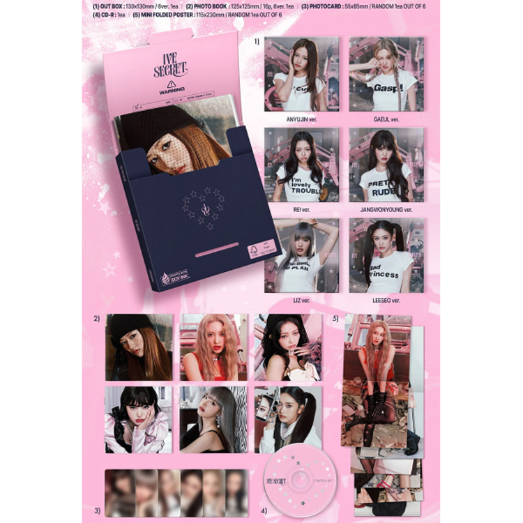 IVE (아이브) - IVE SECRET - [DIGIPACK] - THE 4TH EP