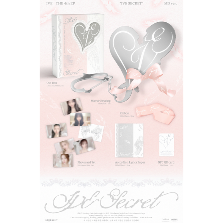 IVE (아이브) - IVE SECRET - [LIMITED / MD VER.] - THE 4TH EP