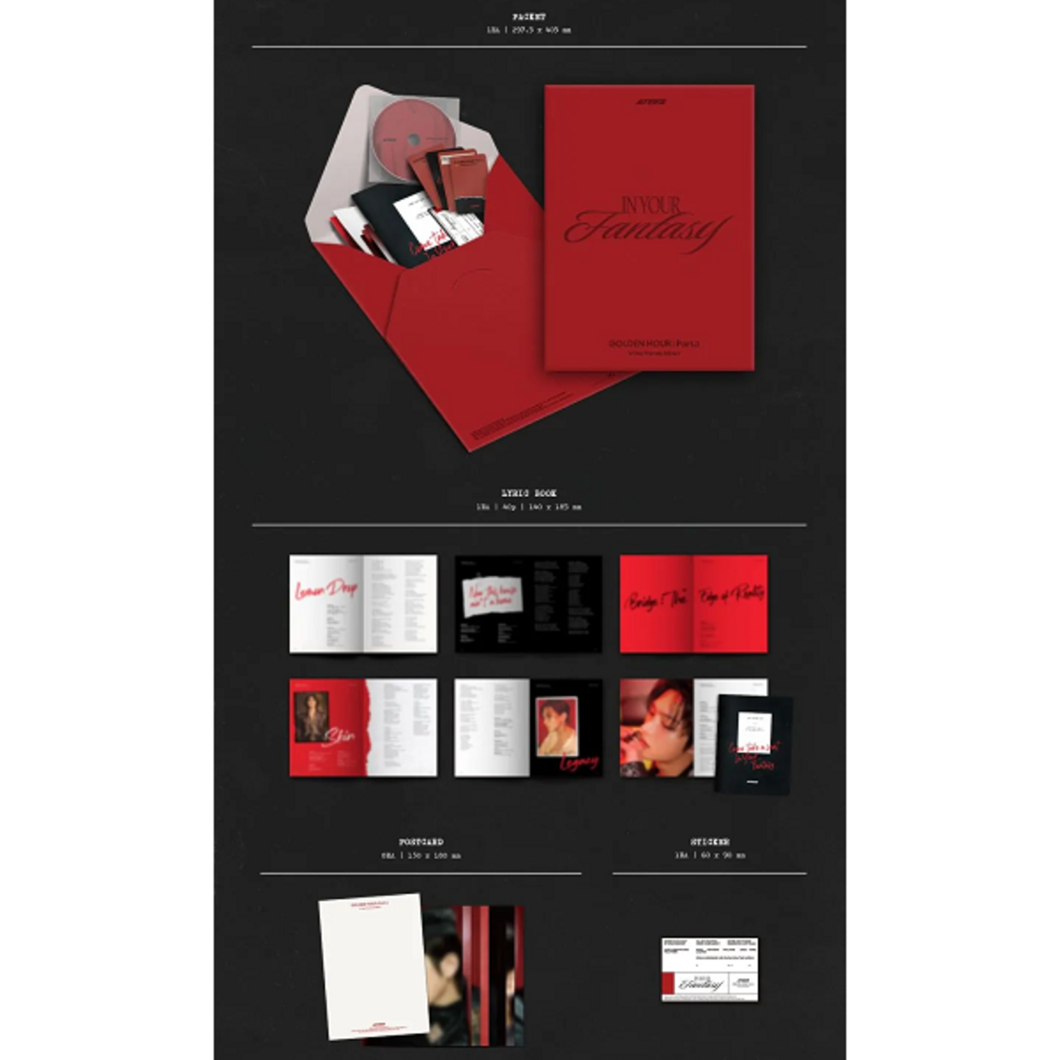 ATEEZ GOLDEN HOUR [PART.3 / IN YOUR FANTASY EDITION] LIMITED