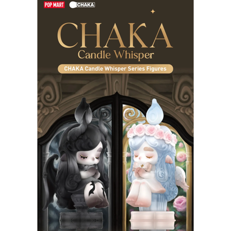 POP MART POP MART - CHAKA  [CANDLE WHISPER SERIES] - BLINDBOX MINI FIGURE