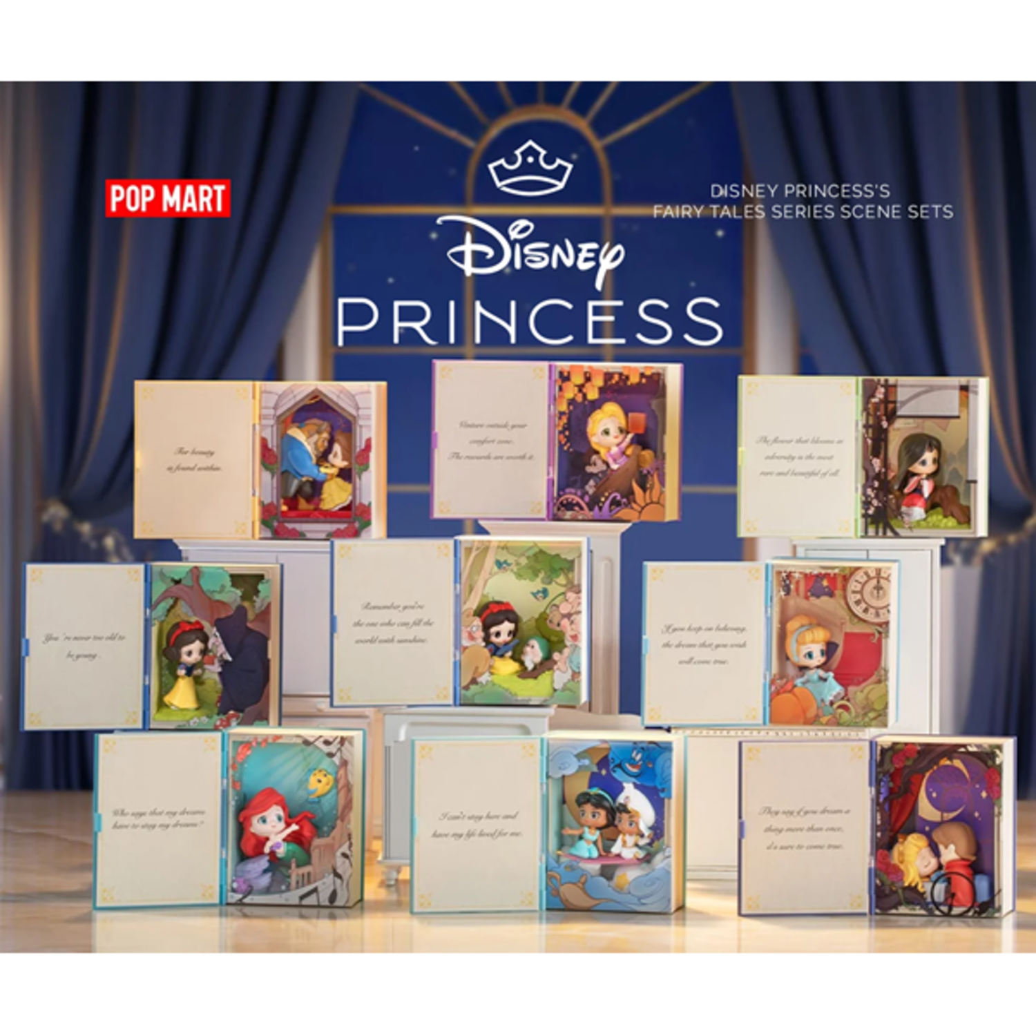 POP MART - DISNEY [PRINCESS'S FAIRY TALES SERIES] BLINDBOX SCENE