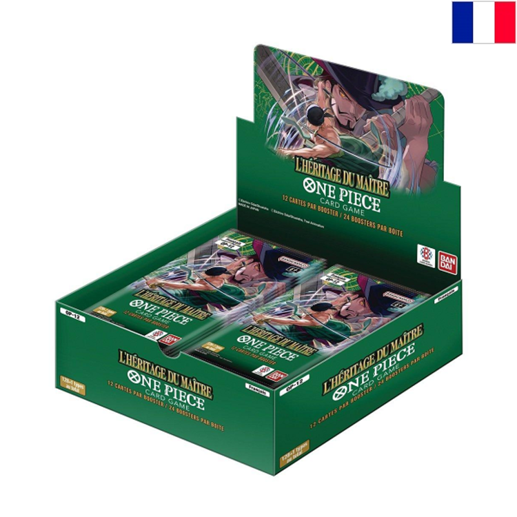 BANDAI ONE PIECE TCG - BOITE [24 BOOSTERS [OP12]] "L'HERITAGE DU MAITRE" - EDITION FRANCAISE
