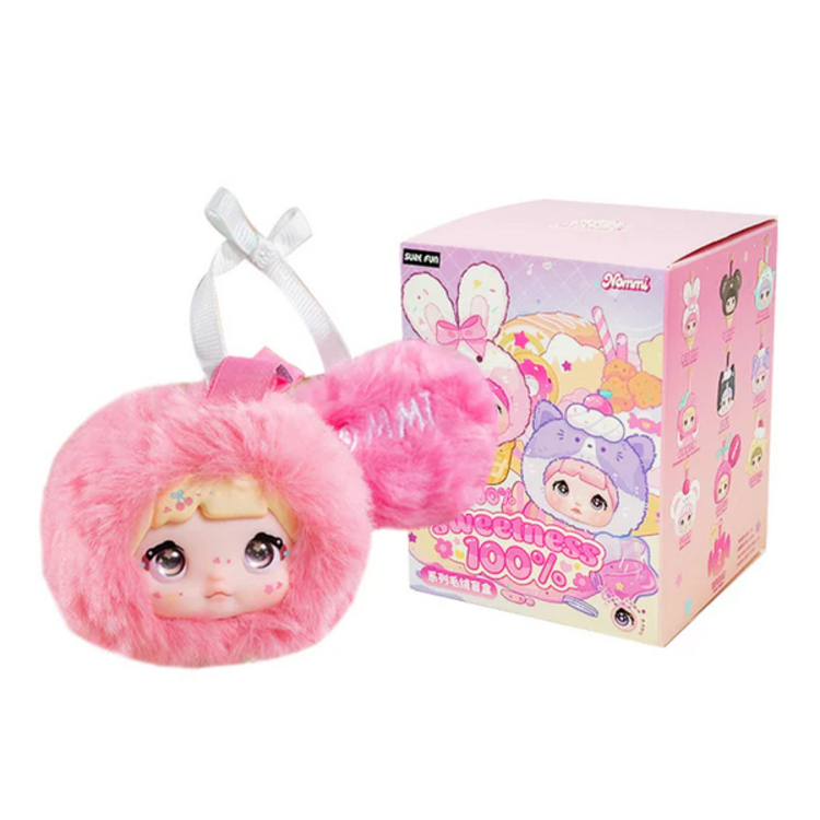 SURE FUN - NOMMI [100% SWEETNESS] - MINI PLUSH DOLL KEYCHAIN BLINDBOX