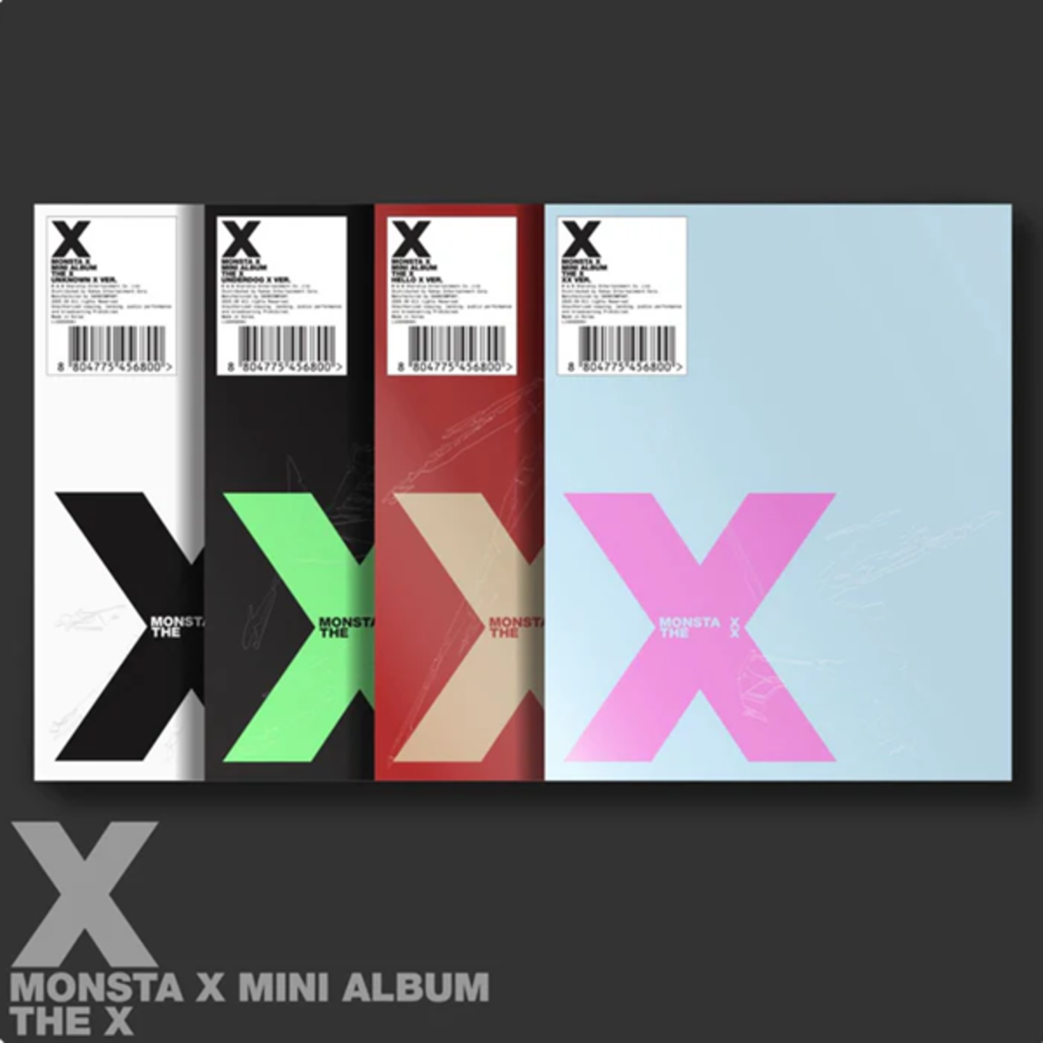 MONSTA X (몬스타엑스) - THE X - 13TH MINI ALBUM - SUPER DRAGON TOYS
