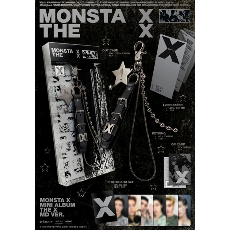 MONSTA X (몬스타엑스) - THE X - [MD VER.] - 13TH MINI ALBUM