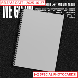 BABYMONSTER (베몬) - WE GO UP - [GO VER.] - 2ND MINI ALBUM + [2 SPECIAL PHOTOCARDS]