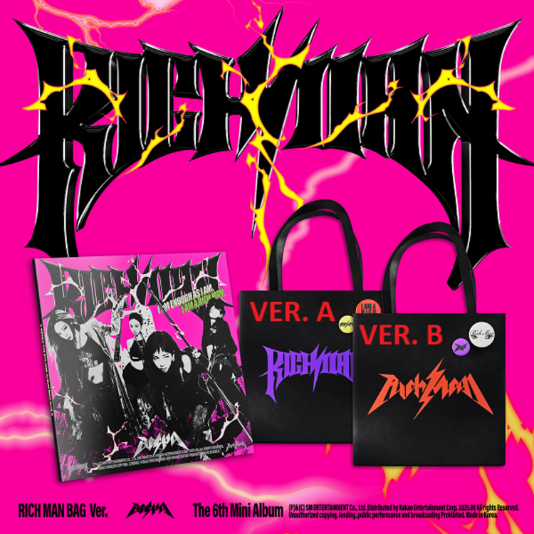 AESPA (에스파) - RICH MAN - [RICH MAN BAG VER.] - 6TH MINI ALBUM