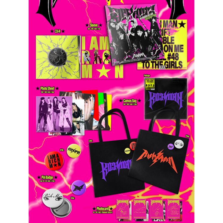 AESPA (에스파) - RICH MAN - [RICH MAN BAG VER.] - 6TH MINI ALBUM