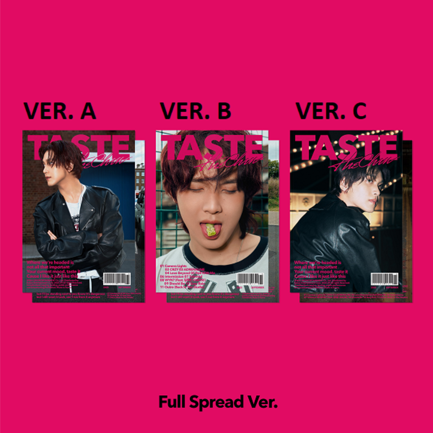 HAECHAN (해찬) [NCT] - TASTE - [FULL SPREAD VER.] - 1ST ALBUM