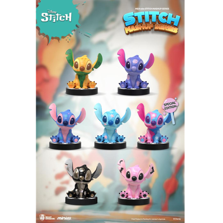 BEAST KINGDOM - DISNEY STITCH [STITCH MASHUP SERIES] - BLINDBOX MINI FIGURE