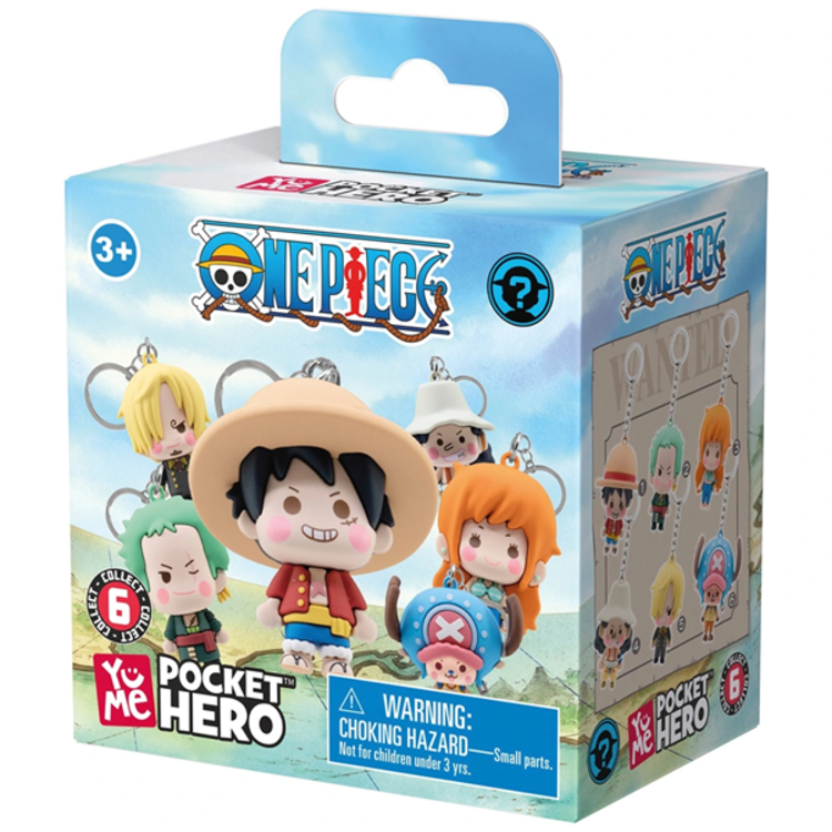 YUME - ONE PIECE - [POCKET HERO] BLINDBOX MINI KEYCHAIN
