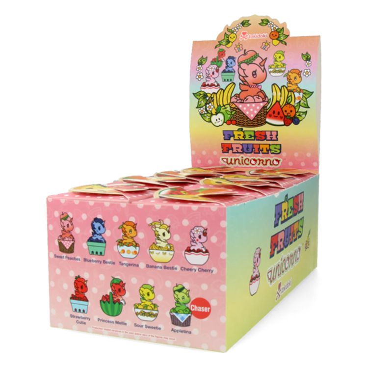TOKIDOKI TOKIDOKI - FRESH FRUITS UNICORNO - BLINDBOX DECORATIVE FIGURE