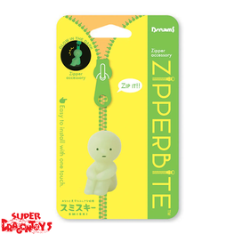 SMISKI - ZIPPER BITE [HUGGING KNEES] - GLOW IN THE DARK MINI FIGURE