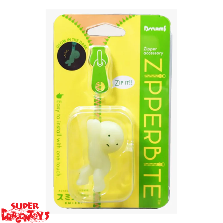 SMISKI - ZIPPER BITE [HANGING ON] - GLOW IN THE DARK MINI FIGURE