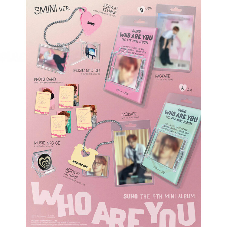SUHO (수호) [EXO] - WHO ARE YOU - [SMINI VER.] - 4TH MINI ALBUM