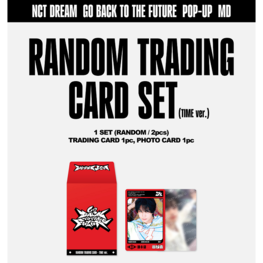 NCT DREAM (엔시티 드림) - [TIME RIDERS] TRADING CARD SET (TIME VER.) - OFFICIAL POP-UP MD