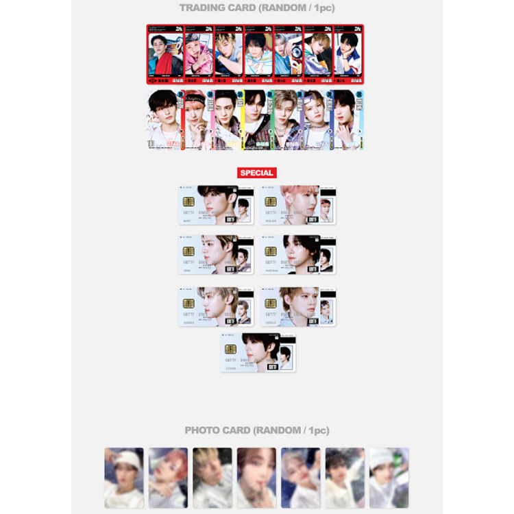 NCT DREAM (엔시티 드림) - [TIME RIDERS] TRADING CARD SET (TIME VER.) - OFFICIAL POP-UP MD