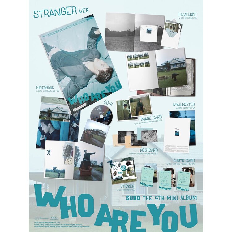 SUHO (수호) [EXO] - WHO ARE YOU - [STRANGER VER.] - 4TH MINI ALBUM