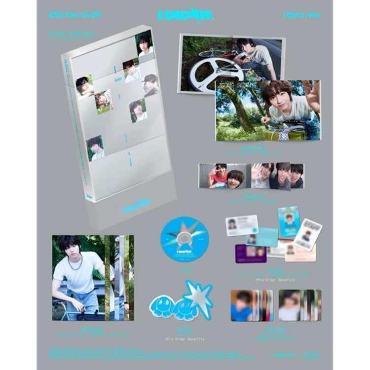 IDID (아이딧) - I DID IT - [I DID IT VER.] - 1ST EP