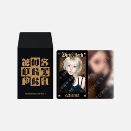 AESPA (에스파) - [DIRTY WORK] RANDOM TRADING CARD (SET B)