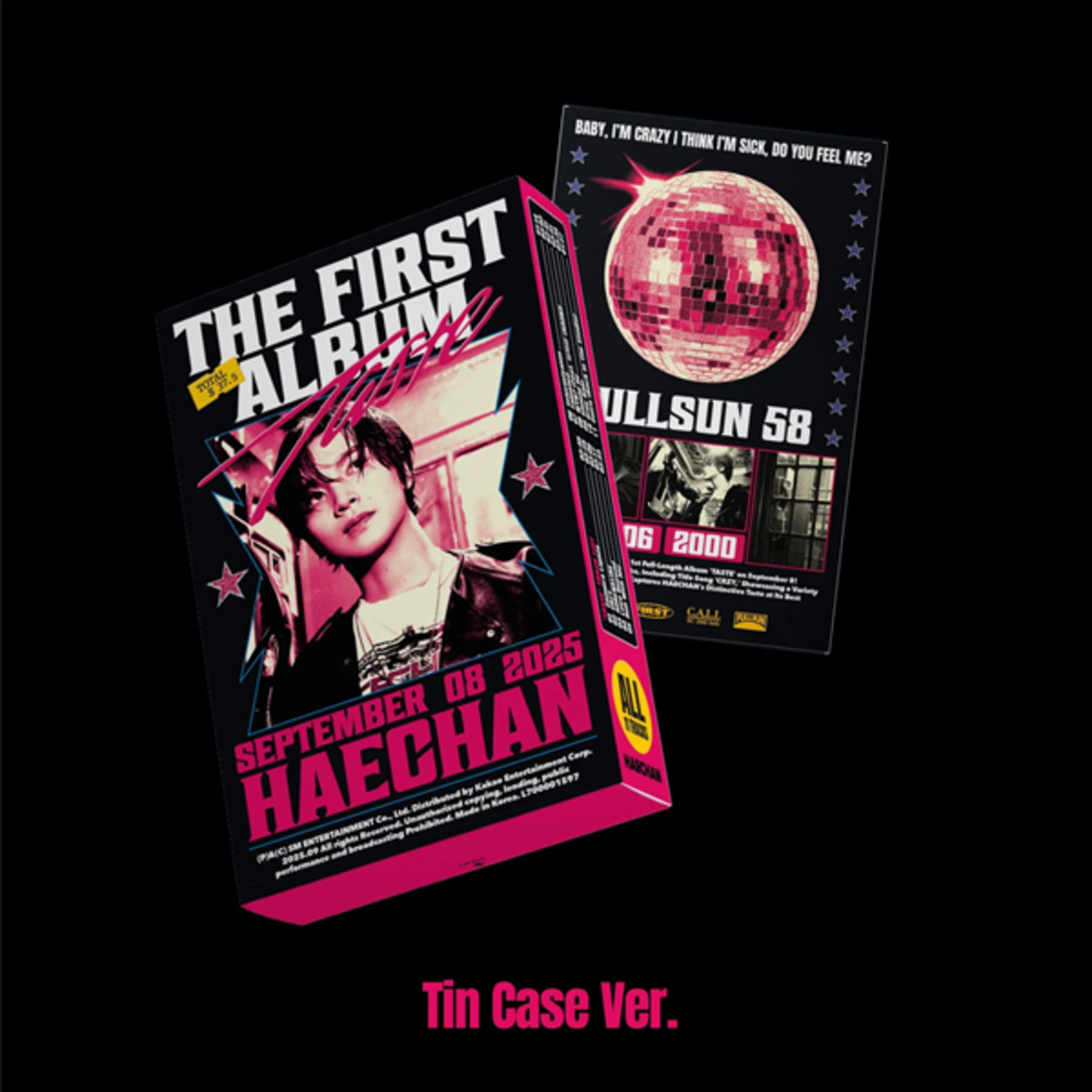 HAECHAN (해찬) [NCT] - TASTE - [TIN CASE VER.] - 1ST ALBUM - SUPER