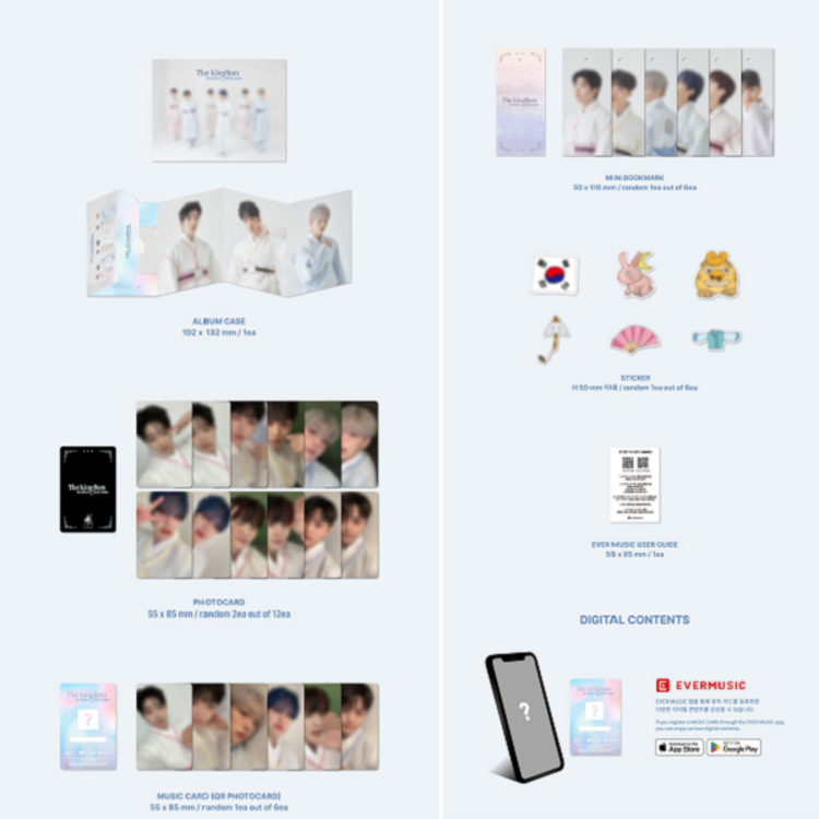 THE KINGDOM (더킹덤) - THE FLOWER OF THE MOON - [EVER / PLATFORM VER.] - SPECIAL ALBUM