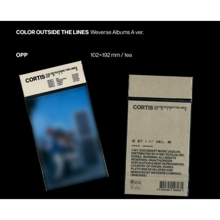 CORTIS (코르티스) - COLOR OUTSIDE THE LINES - [WEVERSE ALBUM] - 1ST EP