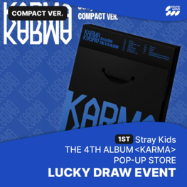 STRAY KIDS (스트레이 키즈) - KARMA - [COMPACT VER.] - 4TH ALBUM [LUCKY DRAW EVENT]