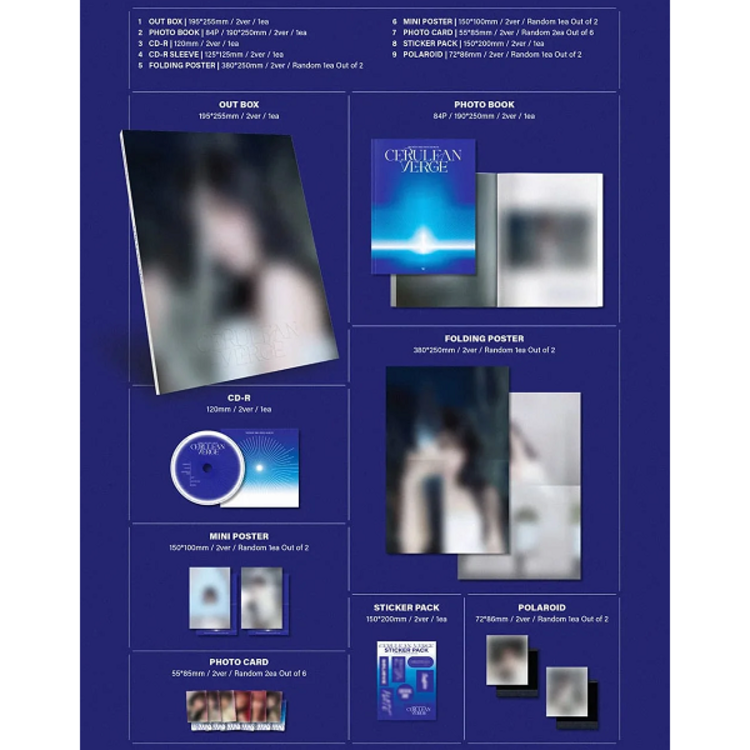 WENDY (웬디) [RED VELVET] - CERULEAN VERGE - 3RD MINI ALBUM