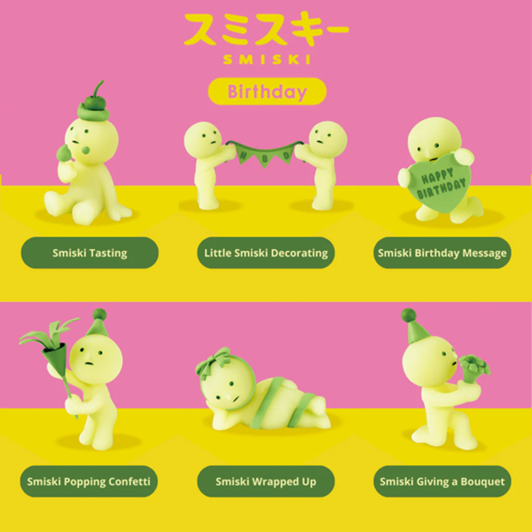 SMISKI [BIRTHDAY SERIES] - BLINDBOX MINI FIGURE