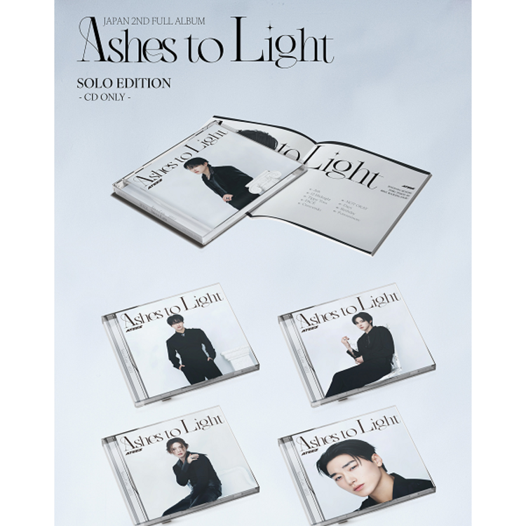 ATEEZ (エイティーズ) - ASHES TO LIGHT - [SOLO MEMBER] - 2ND FULL ALBUM (JAPANESE EDITION)
