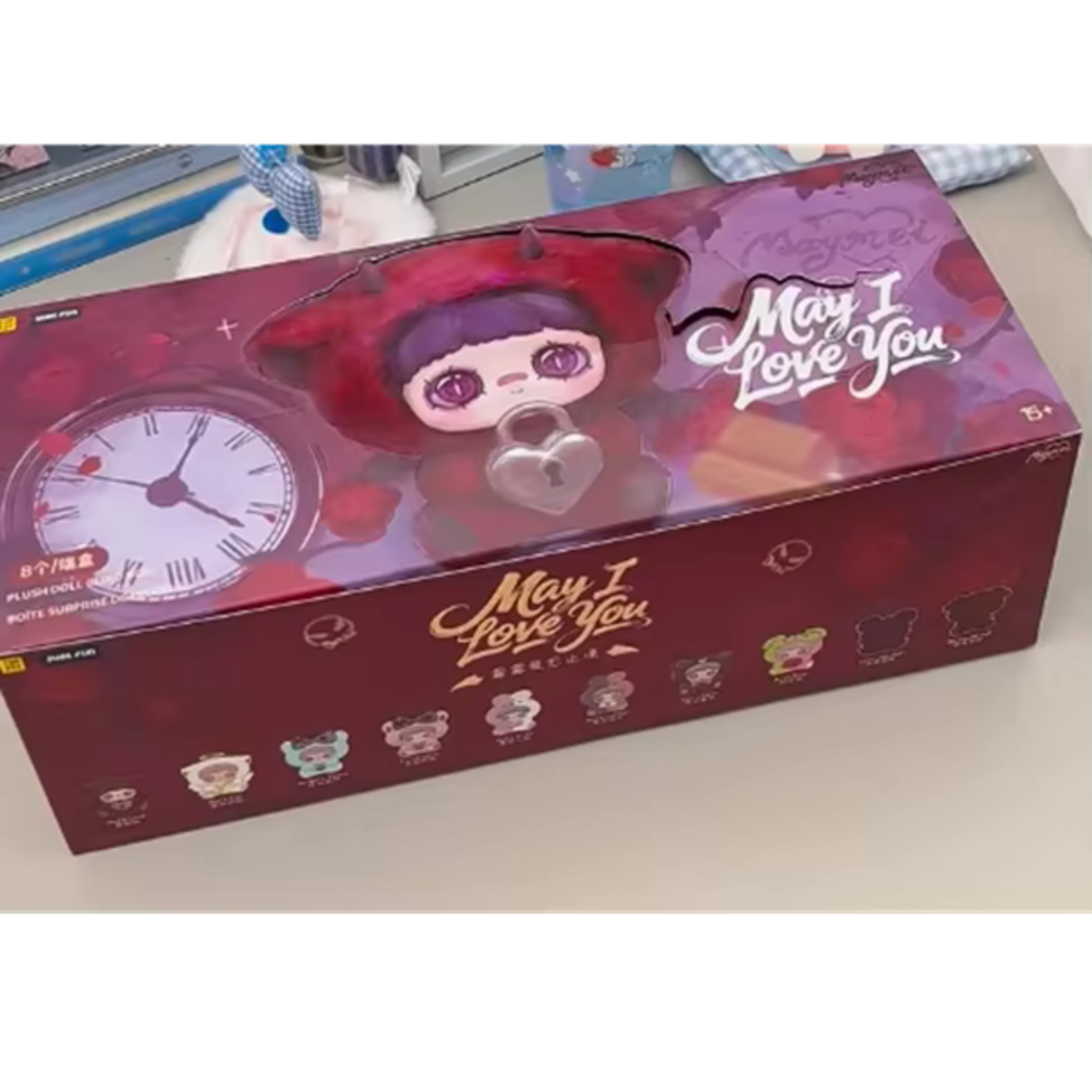 TOP TOY - MAYMEI [MAY I LOVE YOU] - PLUSH DOLL KEYCHAIN BLINDBOX