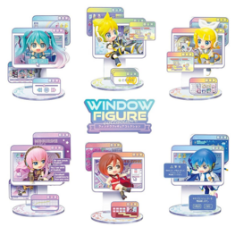 RE-MENT RE-MENT - HATSUNE MIKU  [WINDOW FIGURE COLLECTION] - BLINDBOX