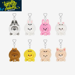 STRAY KIDS (스트레이 키즈) - [DOMINATE : CELEBRATE] SKZOO KEYRING (LYING VER.) - POP UP STORE MD