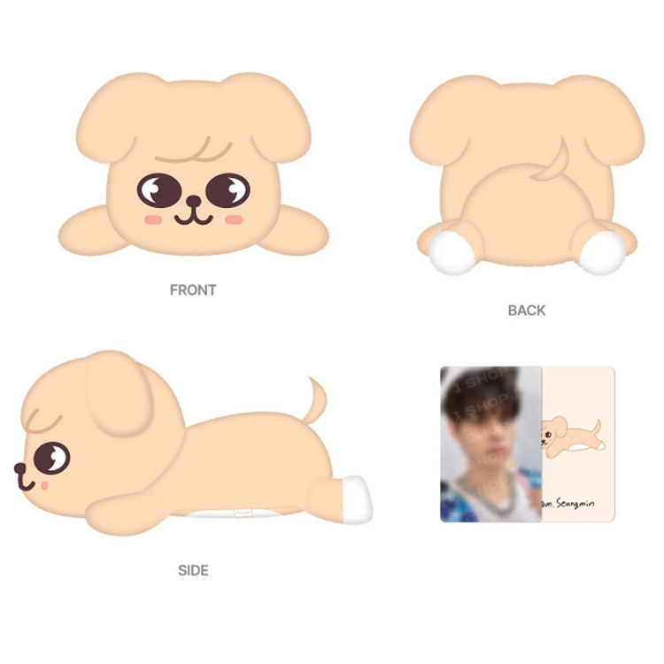 [PREORDER] STRAY KIDS (스트레이 키즈) - [DOMINATE : CELEBRATE] PUPPYM PLUSH LYING VER. (BY SEUNGMIN) - POP UP STORE MD